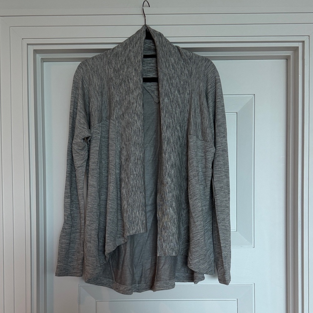 Athleta Heather Gray Women's Cardigan
